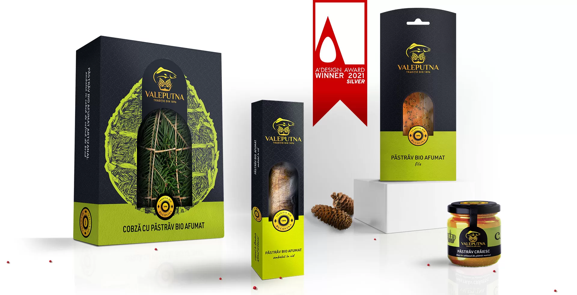 agentie de branding premiata - proiectul de rebranding Valeputna